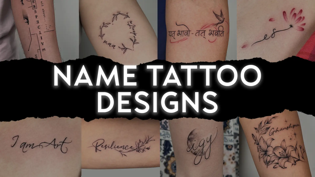 Name Tattoo Design