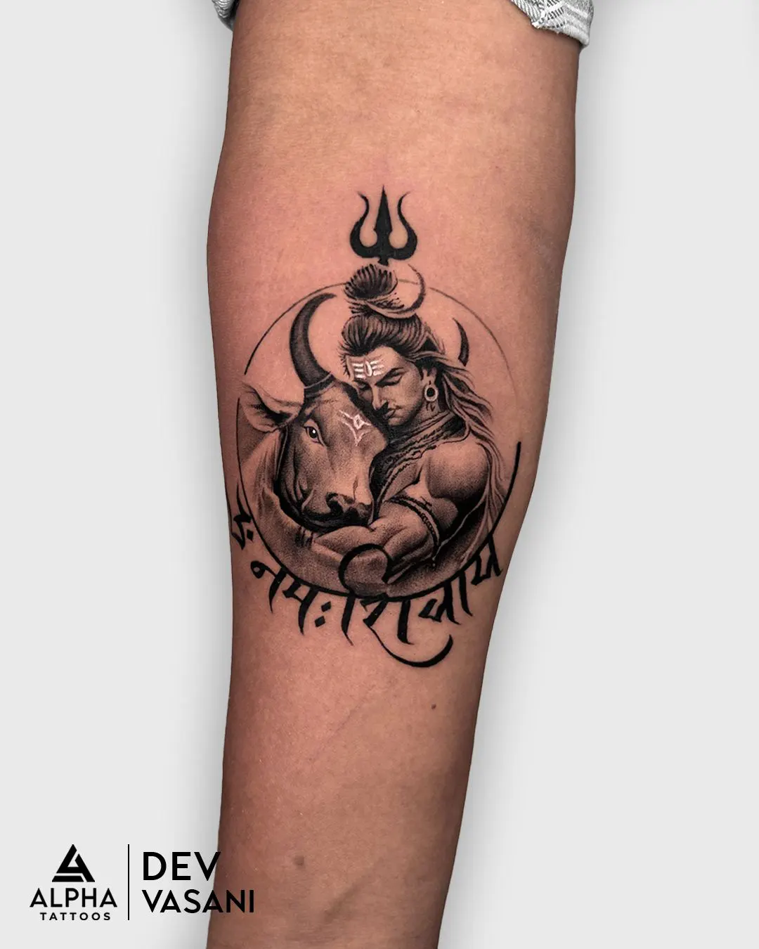 Om Namah Shivaya Tattoo