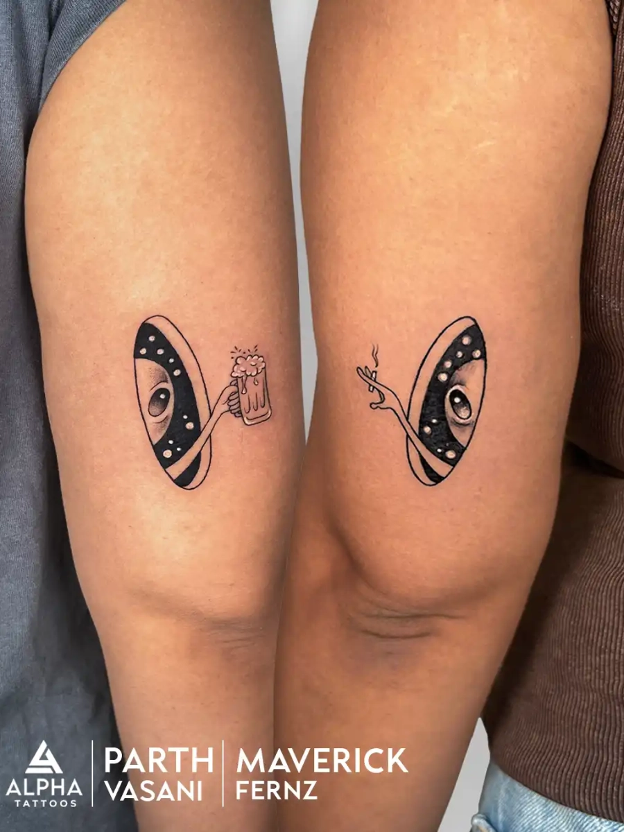 Couple tattoos