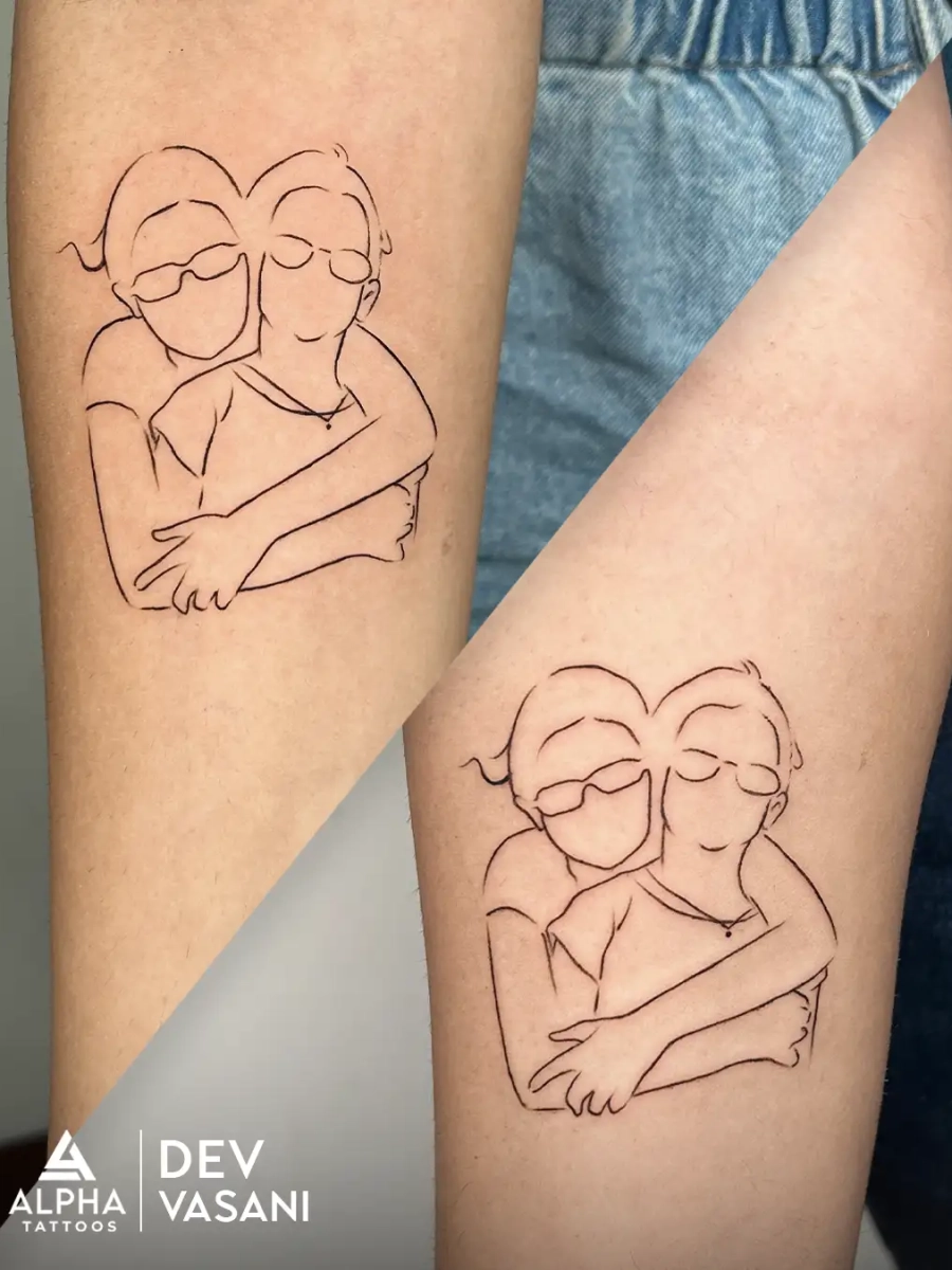 Couple tattoos
