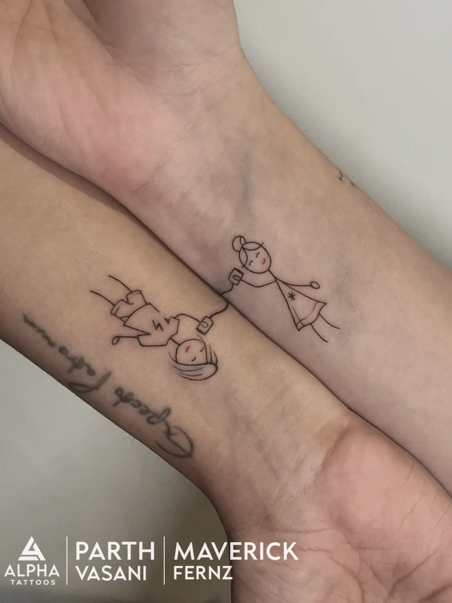 Couple tattoos