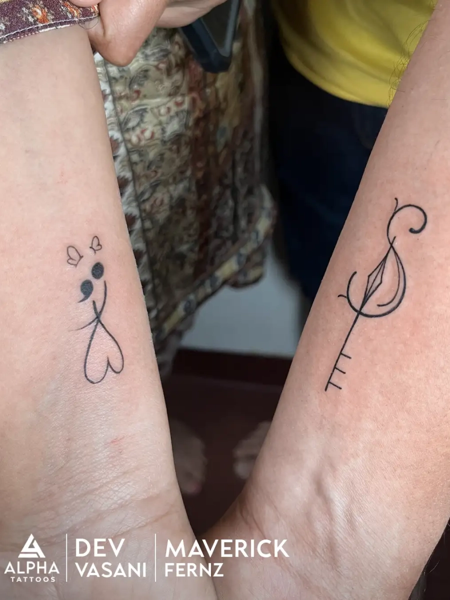 Couple tattoos