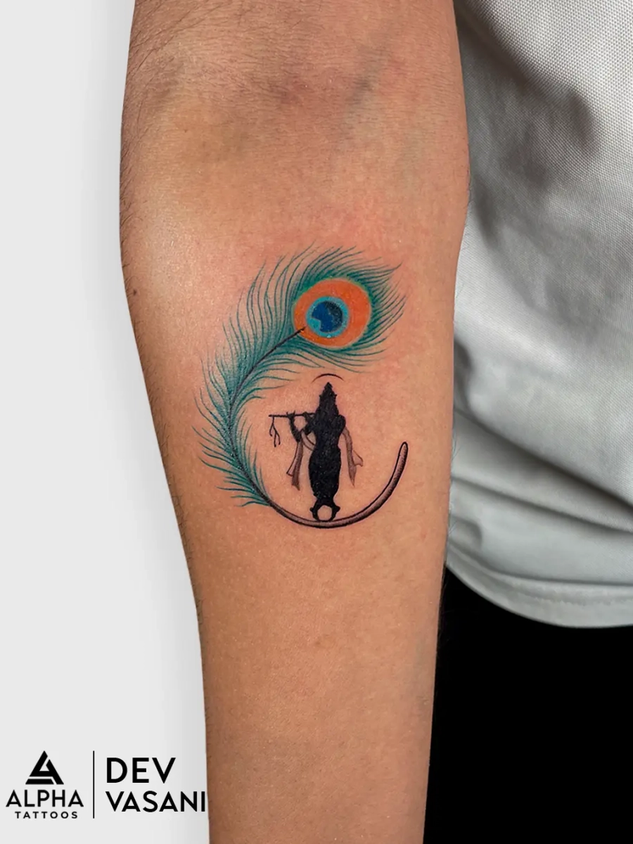 krishna-feather-small-tattoo-1639
