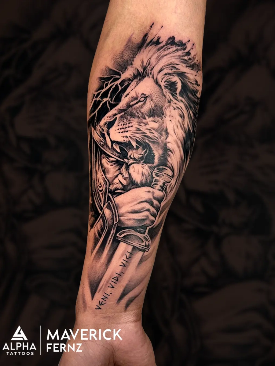 lion-with-samurai-realistic-tattoo-1601