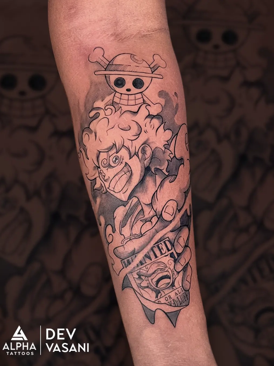 monkey-d-luffy-stippling-tattoo-1605